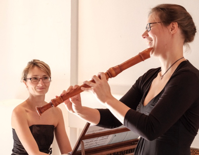 Margit Kovács und Tatiana Flickinger